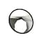 Retrac Head, Mirror, Convex, 8 In. Round, Offset Mount, 980 Polished Stainless, W/ 5/16 Offset Ball Stud 610551 - alternate 1